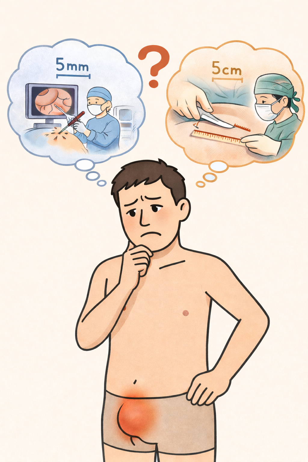 ソケイヘルニアの治療方法の種類